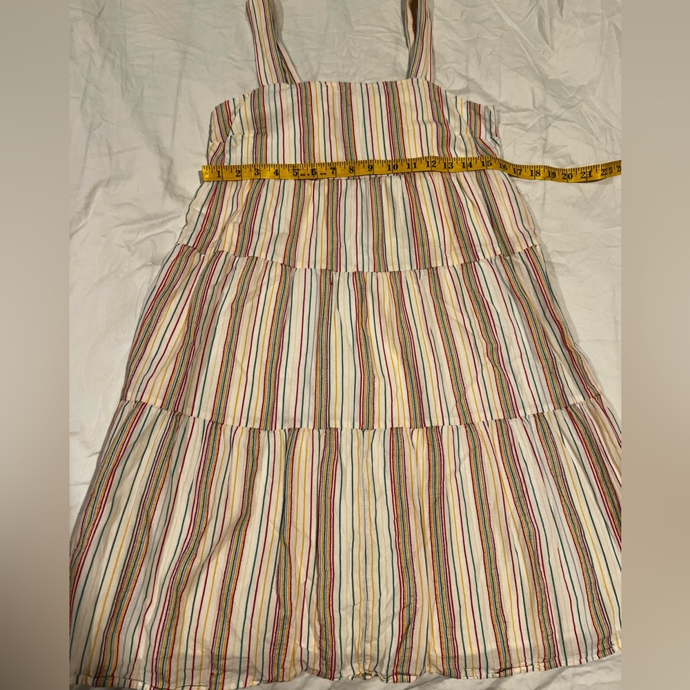 Madewell sleeveless striped cotton dress - Picture 4 of 6